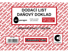 Dodací list daňový doklad A6 samopropisovací PT130