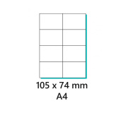 Etikety samolepící 105x74mm 100archů