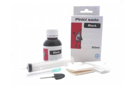 Plnící sada , refill kit  černá 1x50ml,pro HP 