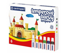 Temperové barvy Centropen 9550 6x12ml