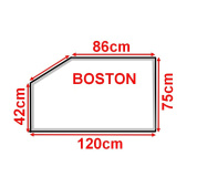 Koupelnové zrcadlo s LED osvětlením 120x75cm BOSTON ATYPICKÉ