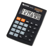 Kalkulačka Eleven  SDC022SR, černá, stolní, desetimístná, duální napájení