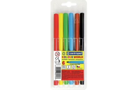 Centropen Colour World 7550 sada 6ks