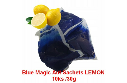 Blue Magic Aut Sachets LEMON 10ks tablety do chemického WC