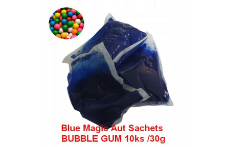 Blue Magic Aut Sachets BUBBLE GUM 10ks tablety do chemického WC