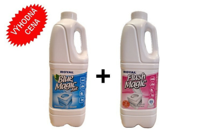 BLUE MAGIC AUT 2L + FLUSH Magic 2L CENOVĚ VÝHODNÁ SADA