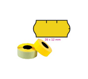 Cenové etikety 22x12mm CONTACT žluté