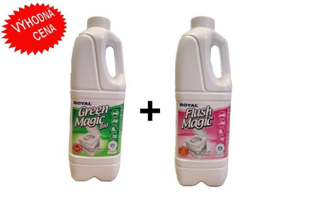 GREEN MAGIC BIO 2L + FLUSH Magic 2L CENOVĚ VÝHODNÁ SADA